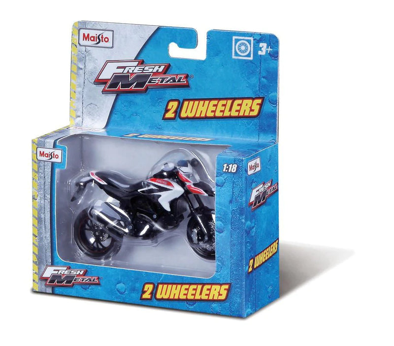 Maisto Diecast 1:18  2 Wheeler Motorbikes - Assorted