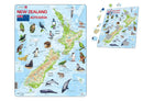 Larsen Puzzle - Map Of New Zealand