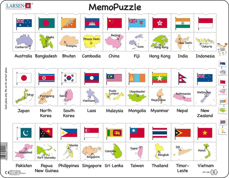 Memo Puzzle Asia Pacific | Larsen