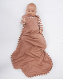 Babu | Merino Sleeping Bag 3 Seasons - Periwinkle (3mth-2yrs)