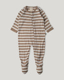 Babu | Merino All-In-One - Walnut Wide Stripe RRP $64.99