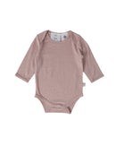 Babu Merino Bodysuit - Mauve