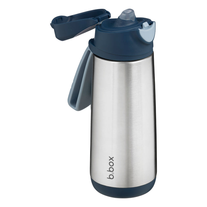 B.Box | Insulated Drink Bottle 500ml Sport Spout-Midnight