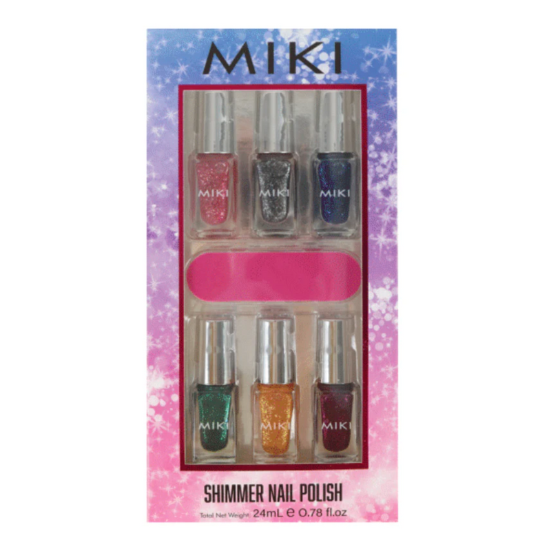 Miki | Shimmer Nail Polish Set 24mL