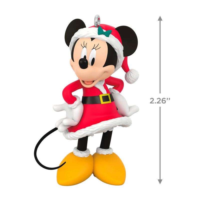 Hallmark 2024 | Disney Minnie Mouse Very Merry Minnie Ornament