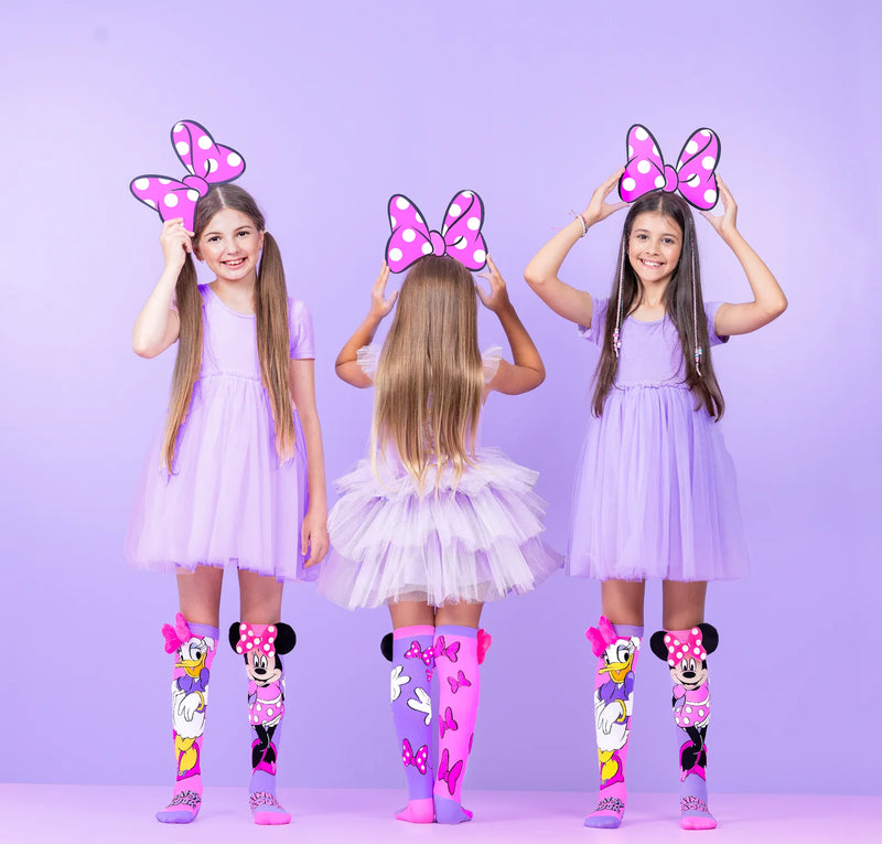 Madmia Minnie & Daisy Unisex Toddler Comfortable Playful Soft Socks 3-5y