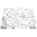 Moana Road: Silicone Colouring Placemats - Animals of Aotearoa