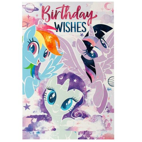 My Little Pony Trio Magical - Birthday Card | DELUXE