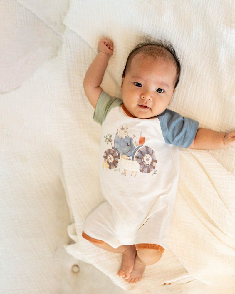 Bébé Baby | Clayton Farm Scene Romper