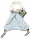 Doudou - White/Blue Sheep Comforter