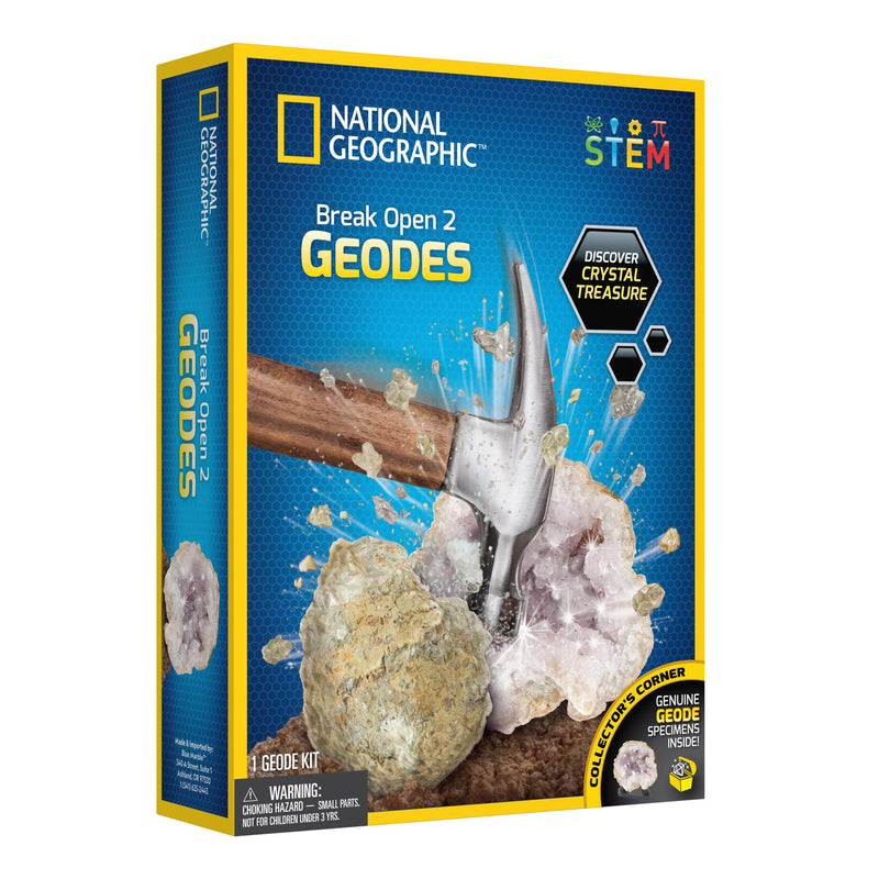 National Geographic | Break Open 2 Real Geodes