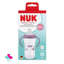 NUK Perfect Match Training Bottle 6m+  260ml Purple  Hippo
