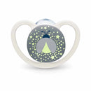 NUK - Space Night Silicone Soother 6-18m 2pc - Fox & Firefly