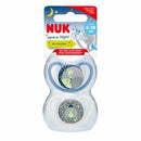 NUK - Space Night Silicone Soother 6-18m 2pc - Fox & Firefly