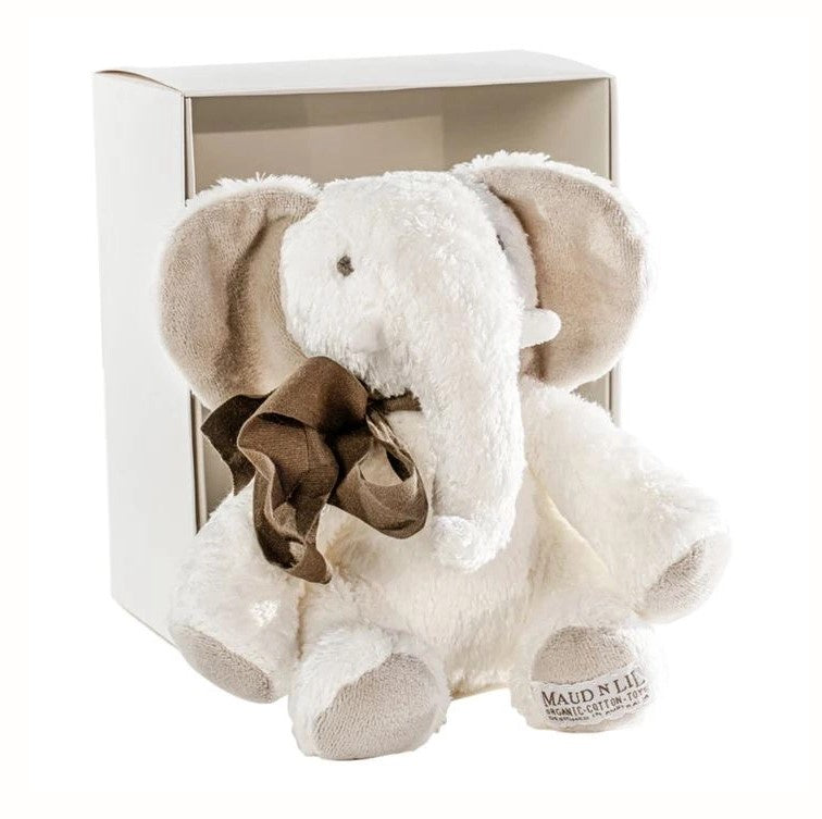 Muad n Lil | Fluffy Nellie Elephant Gift Boxed