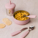 Nestling | Toddler Cutlery 3pk - Dusty Pink