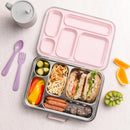 Nestling Stainless Steel  Bento Box - Dusty Pink