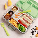 Nestling Stainless Steel  Bento Box - Sage