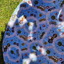 Nestling Medium Waterproof Quilted Play Mat - Assorted
