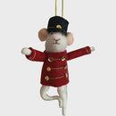 Christmas Felted Decoration - Nutcracker Mouse