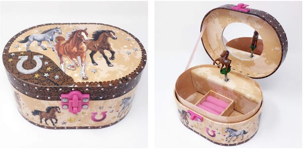 Horse Musical Jewellery Box