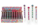 PENS – MERMAID SCALES W/DIAMOND TOPPER - ASST