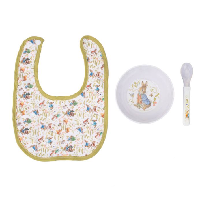 3Pce Peter Rabbit First Feeding Set
