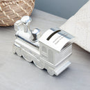 Train Money Box - Silver