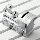 Train Money Box - Silver