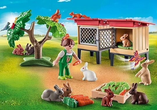 Playmobil Country - Rabbit Hutch RRP $39.99
