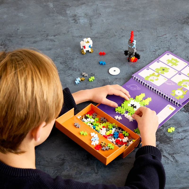 Plus-Plus - Activity Pad - Puzzle by Number - Space