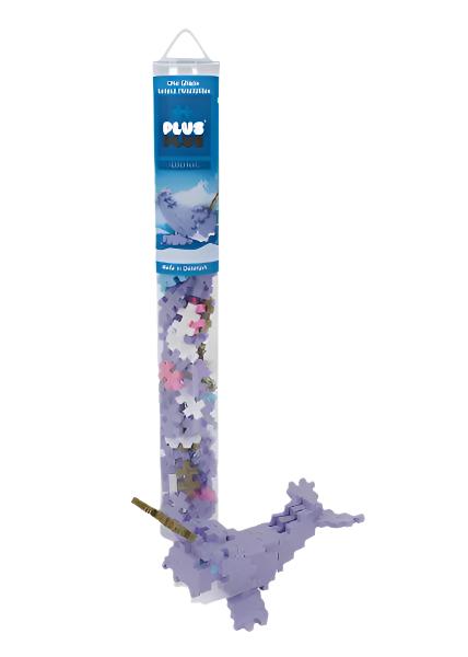 Plus Plus 100pc Tube - Narwhal