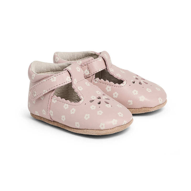 Pretty Brave | Morgan Mini-Daisy Baby Girl's T-Bar Shoe