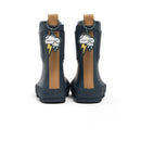 Pretty Brave I Puddle Boot - Indigo with Tan