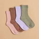 Pretty Bave | 2pk  Jordan Socks - Blush/Lilac