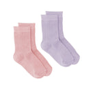 Pretty Bave | 2pk  Jordan Socks - Blush/Lilac