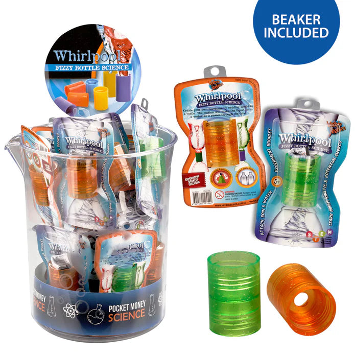 Pocket Money Science | Whirlpool Bottle | Vortex Valve