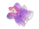 Butterfly Wings and Twin Layer Skirt Set - Purple