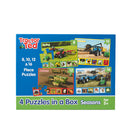 Tractor Ted | 4 Puzzles in a Box