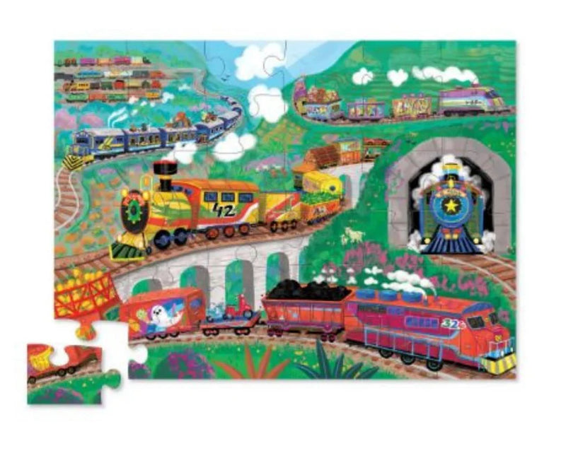 Crocodile Creek | All Aboard - 36 Piece Puzzle