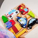 Kiddie Connect | Chunky Vehicles Puzzle