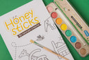 Honeysticks | Jumbo Posters and Watercolour Paints Activity Set
