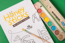Honeysticks | Jumbo Posters and Watercolour Paints Activity Set
