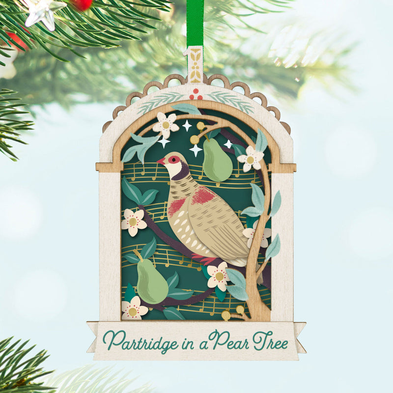 Hallmark 2024 | Twelve Days of Christmas Papercraft Ornament