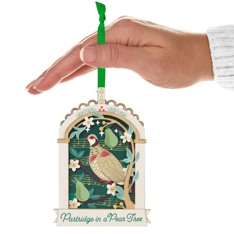 Hallmark 2024 | Twelve Days of Christmas Papercraft Ornament