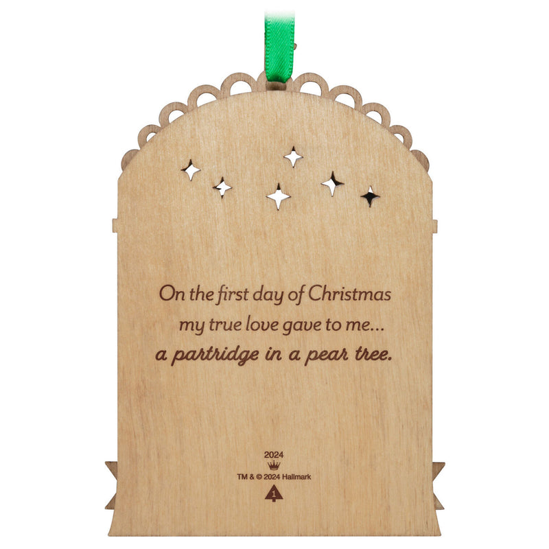 Hallmark 2024 | Twelve Days of Christmas Papercraft Ornament