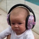 Banz | Carewear Protection Set - Baby Sunglasses & Ear Muffs Combo (Peace Doodle) - 0-2 Years