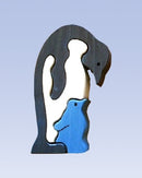 Tarat Wooden Penguin & Chick