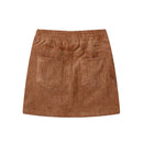 Cracked Soda | Piper Cord Skirt - Cinnamon RRP $41.99  SPECIAL