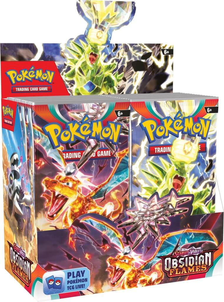 POKÉMON | Scarlet & Violet 3 Obsidian Flames Booster